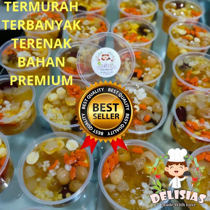 Gambar Peach Gum Dessert Collagen Premium (300ml) Komplit Extra SNOW BIRD dari delisias undefined Tokopedia