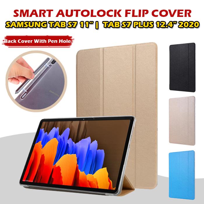 Jual Samsung Tab S7 Plus S7+ 11 inch 2020 Smart Case Flip