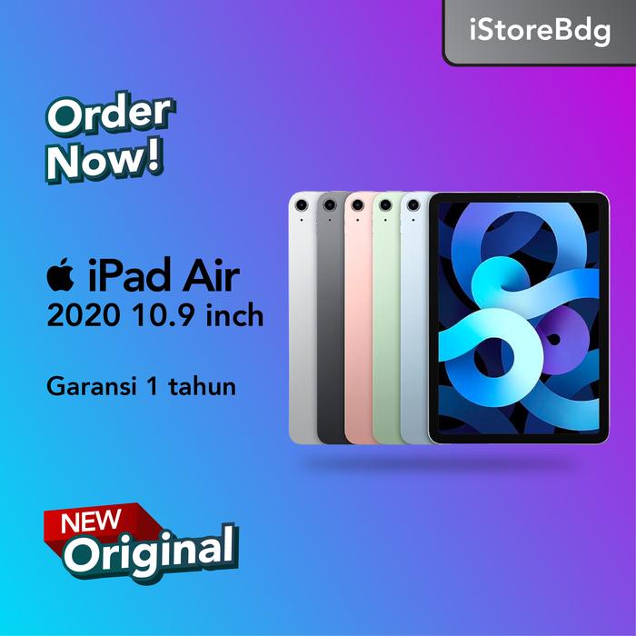 Gambar Apple iPad Air 4 2020 10.9 inch 64GB Wifi Only - CPO Space Grey dari istorebdg undefined Tokopedia