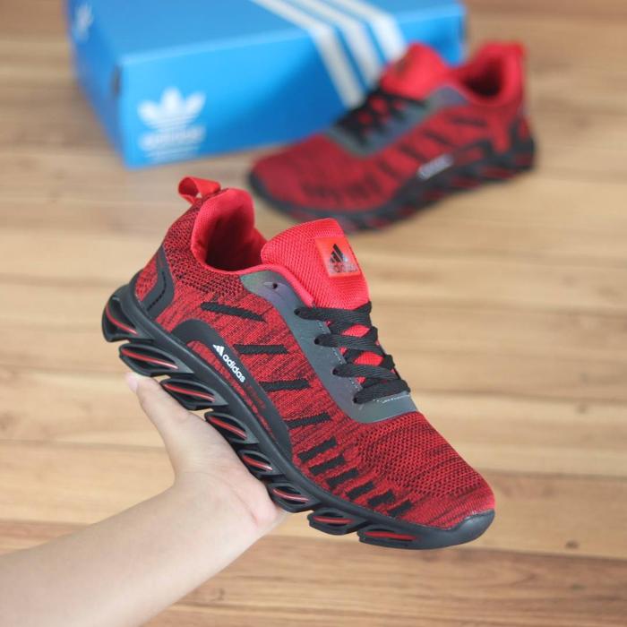 Gambar sepatu pria adidas springblade sport running||sepatu adidas impor - Merah, 39 dari Zamira_sport undefined Tokopedia