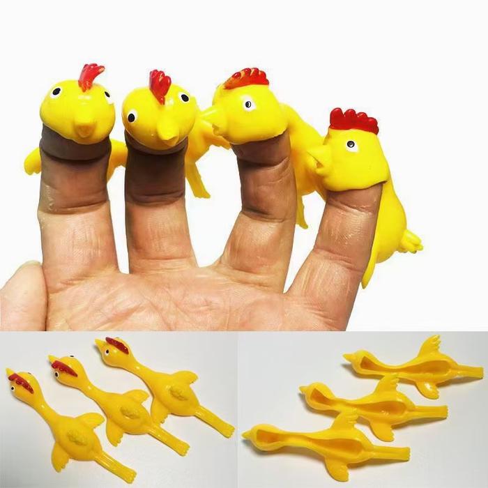 Gambar Annabella MAINAN KARET AYAM JEPRET TEMBAK ISI 5 dari AnnaBella86 undefined Tokopedia
