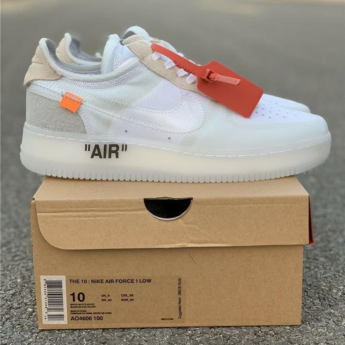off white the ten air force 1