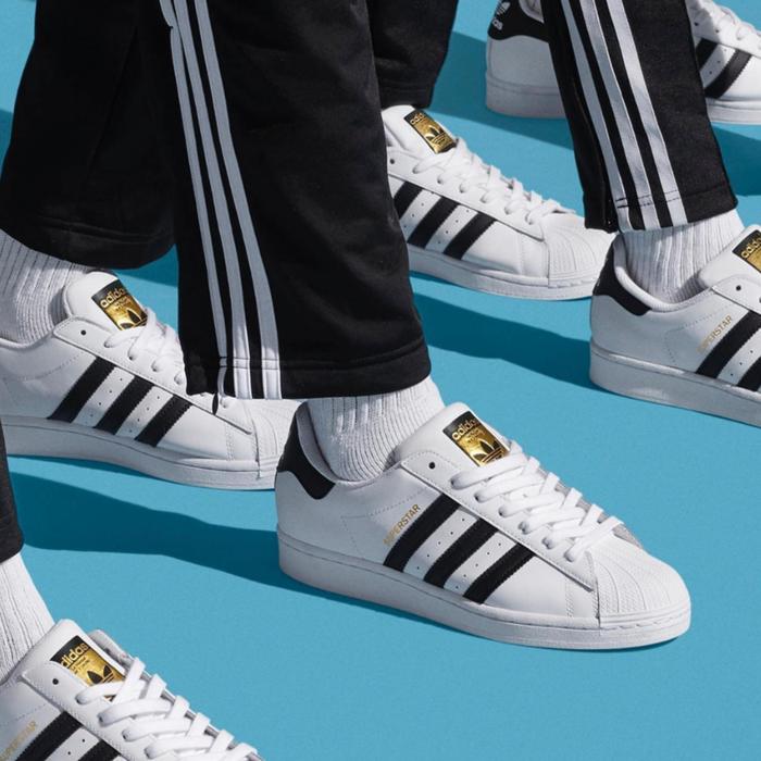 adidas superstar all black womens