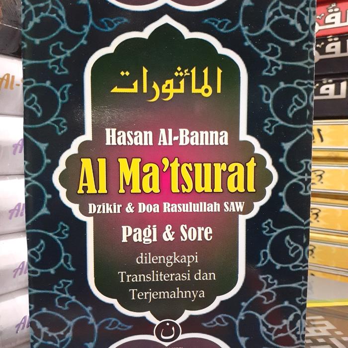 Jual Buku Saku Al Matsurat Dzikir Dan Doa Rasulullah Saw Pagi Dan Sore Nun Kota Bekasi Adien Bookshop Tokopedia