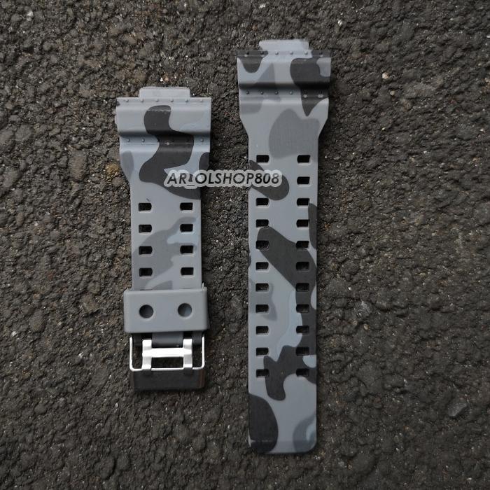 Gambar Tali Strap Watch Jam Casio Gshock Strap Digitec Loreng dziner Army - 2 Abu Muda dari Ar-olshop808 undefined Tokopedia