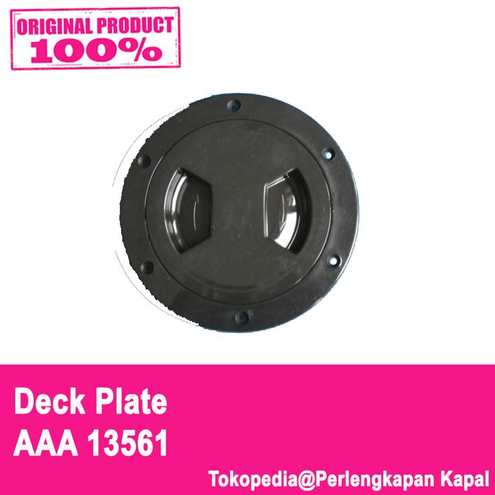 Gambar Deck plate 5" 13561 / Inspection Plate 5 - Hitam dari Perlengkapan Kapal undefined Tokopedia