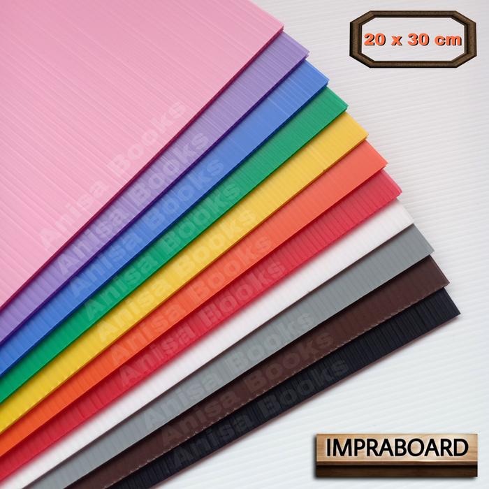 Jual Impraboard / Infraboard 20 x 30 cm Tebal 3mm PP Board Art Board ...