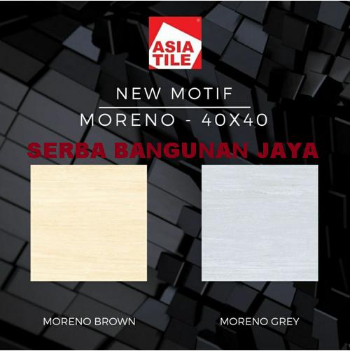 Gambar ASIA TILE MORENO SERIES 40 X 40 / KERAMIK GLOSSY dari Serba Bangunan Jaya undefined Tokopedia