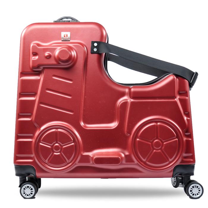 Gambar Tas Koper Hardcase Anak Polo Team Kids Size 26 inch - 046 - Merah dari KoperID undefined Tokopedia