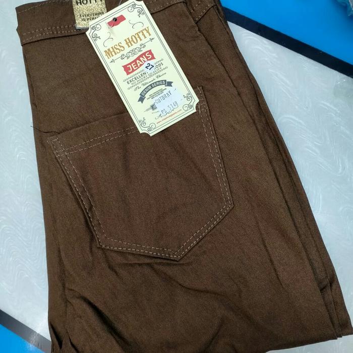 Gambar Celana miss hotty/miss hotty cutbray/celana panjang miss hotty27-30 - coklattua, 27 dari TokoBintang123 undefined Tokopedia