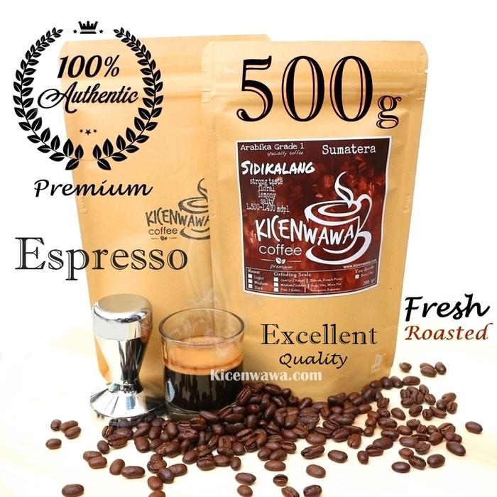 Gambar Kopi Sidikalang Espresso - 500g | Biji Kopi Arabika Specialty dari Kicenwawa Kopi undefined Tokopedia