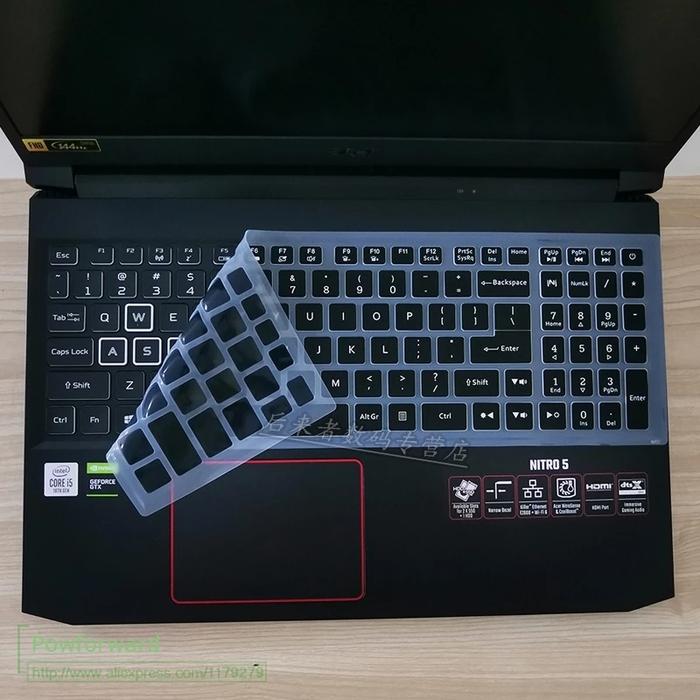 Gambar Keyboard Protector Acer Nitro 5 AN515-52 - Hitam dari Grace Computer_NEW undefined Tokopedia