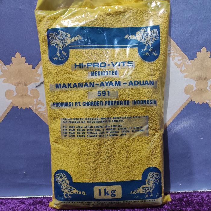 Gambar PAKAN AYAM PETARUNG 591 HIPROVITE VOER MAKANAN AYAM dari KRISNABIRDSHOP undefined Tokopedia