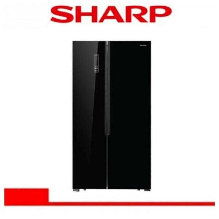 Gambar KULKAS SHARP SJ-IS61G-BK INVERTER SIDE BY SIDE dari E-House28 undefined Tokopedia