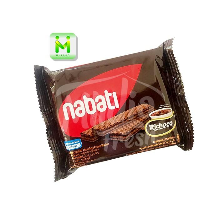 Gambar NABATI SNACK WAFER RICHEESE / RICHOCHO 50GR (LANGSUNG DARI PABRIK) - Richoco Coklat dari AW Mart undefined Tokopedia