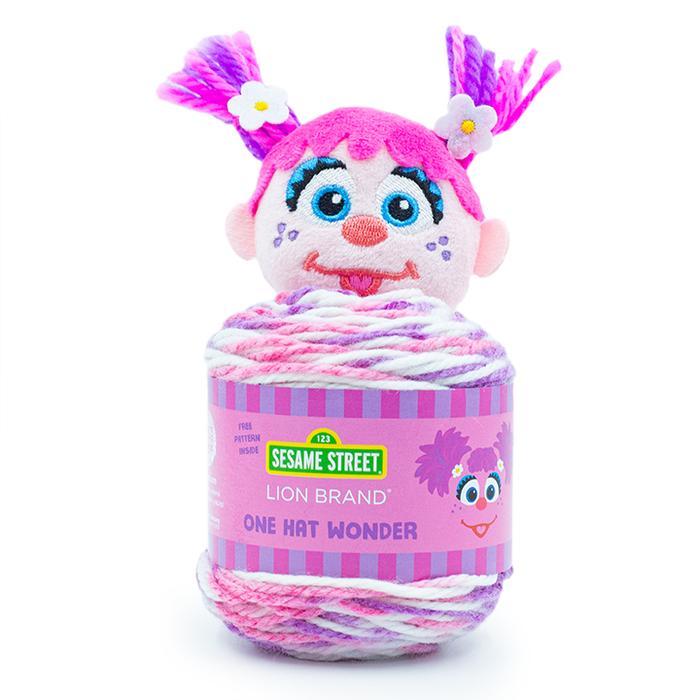 lion brand sesame street abby cadabby 