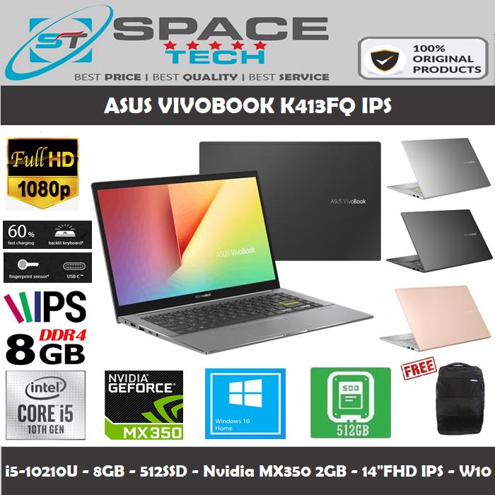 8gb 512gb Ssd Asus Vivobook K413jp Promo LAPTOP ASUS VIVOBOOK