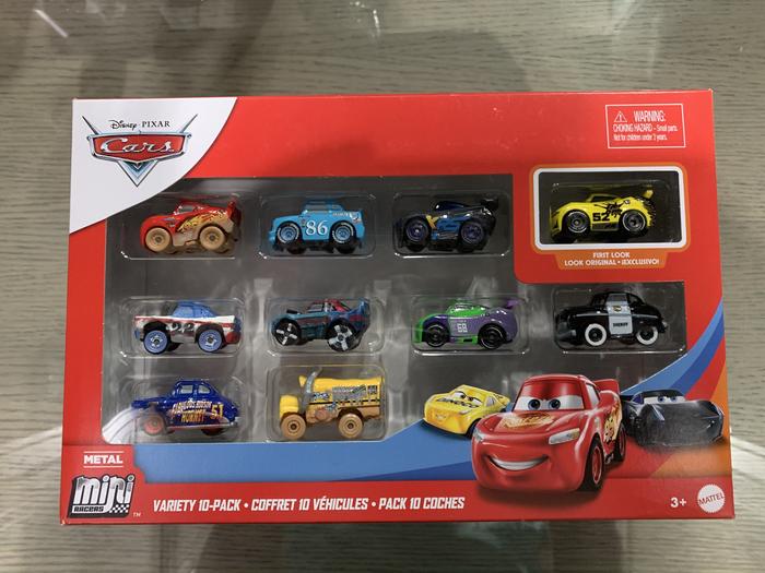 Jual Disney cars pixar mini racers variety 10 pack george new win ...