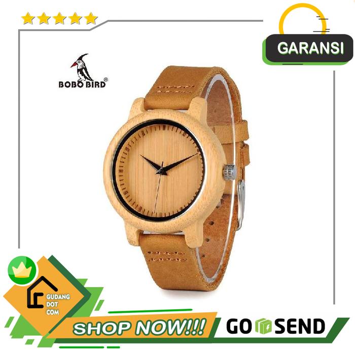 Gambar BOBO BIRD Jam Tangan Bambu Analog Wanita - A10 dari Gudang dot COM undefined Tokopedia
