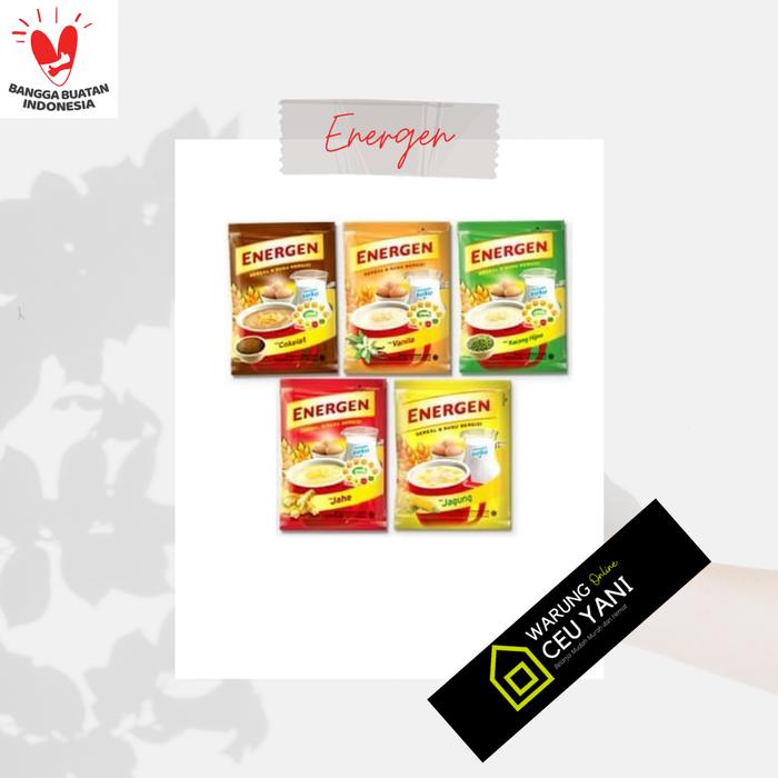 Gambar Susu Sereal Energen sachet - 10 pcs - Vanila dari Warungceuyani undefined Tokopedia