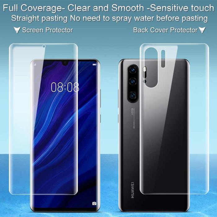 Gambar 2pcs Imak Anti Gores Film III Hydrogel Huawei P30 Pro - Clear, Screen dari Grandepath undefined Tokopedia