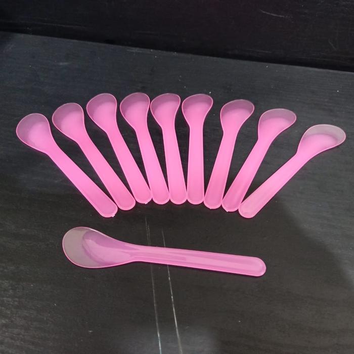 Gambar spatula plastik spatula waxing spatula masker 10 pcs - Merah Muda dari FNA-Alat salon kecantikan undefined Tokopedia