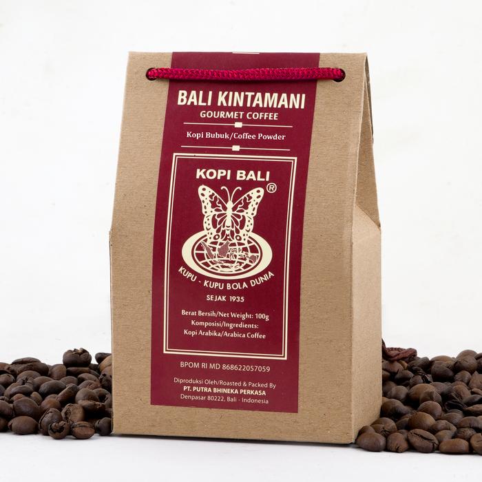 Gambar Kopi Bali Kintamani Kemasan Bag 100-200 Gram - 100 gram, Kopi Bubuk dari Kupu Kupu Bola Dunia Official undefined Tokopedia