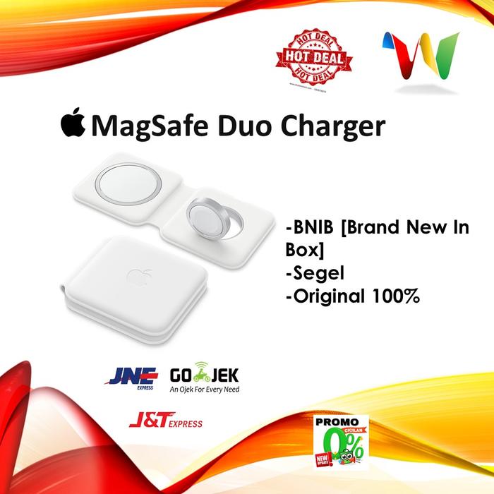 Gambar Apple MagSafe Duo Charger Wireless for iPhone 12 AirPods Apple Watch dari Winselindo undefined Tokopedia