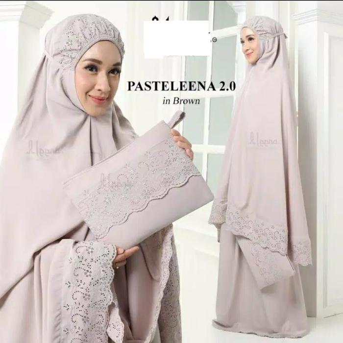 Gambar mukena khadijah - in brown dari MUSLIMAH COLLETION undefined Tokopedia