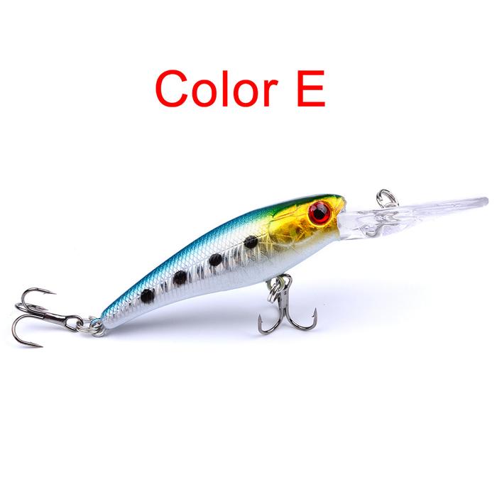 Gambar Umpan PANCING Minnow 6cm 7.28 gram sinking fishing lure castinG - E dari Bos Jam dan Batik Grosir undefined Tokopedia