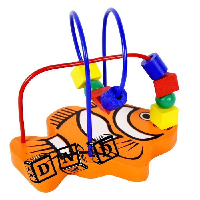 Gambar Mainan Edukatif / Edukasi Anak - Balok Kayu Puzzle - Alur Kawat Ikan 2 dari Diego Corner Shop undefined Tokopedia