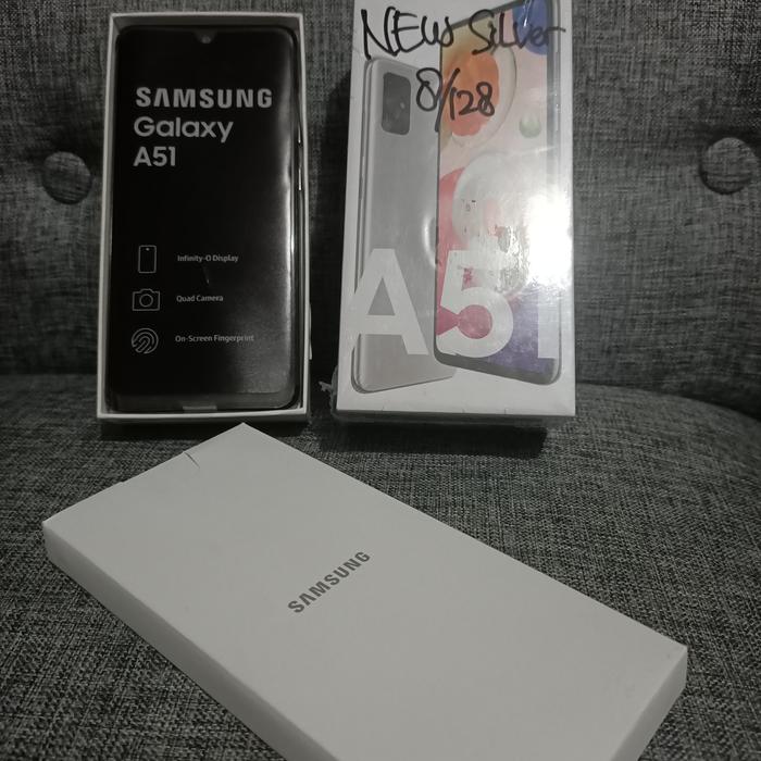 Jual Samsung a51 ram 8gb internal 128gb baru minggu pake Kota