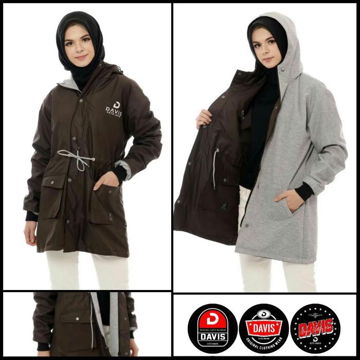 Gambar Jaket hijabers wanita - COKLAT dari Zahsy Fashion undefined Tokopedia