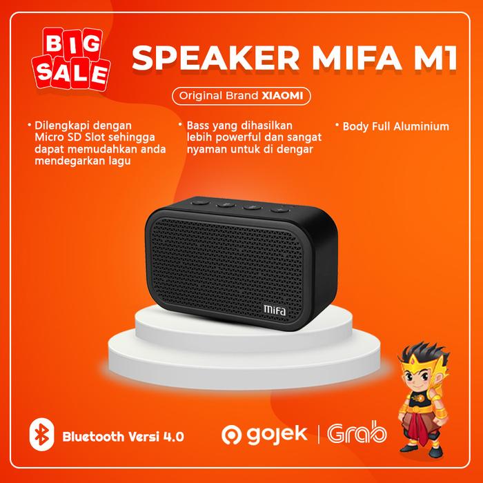 Gambar Speaker Bluetooth Portable Xiaomi MiFa M1 Cube Original 100% - Hitam dari GadgetKaca undefined Tokopedia