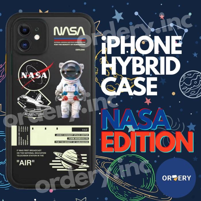 Jual iPhone Hybrid Nasa Case Lens Protection Full Cover 12 MINI
