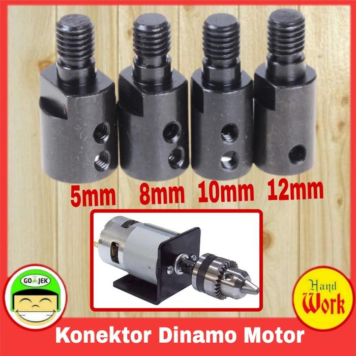 Gambar Konektor Adaptor Sambungan Dinamo Motor - 8mm dari Hand Work undefined Tokopedia