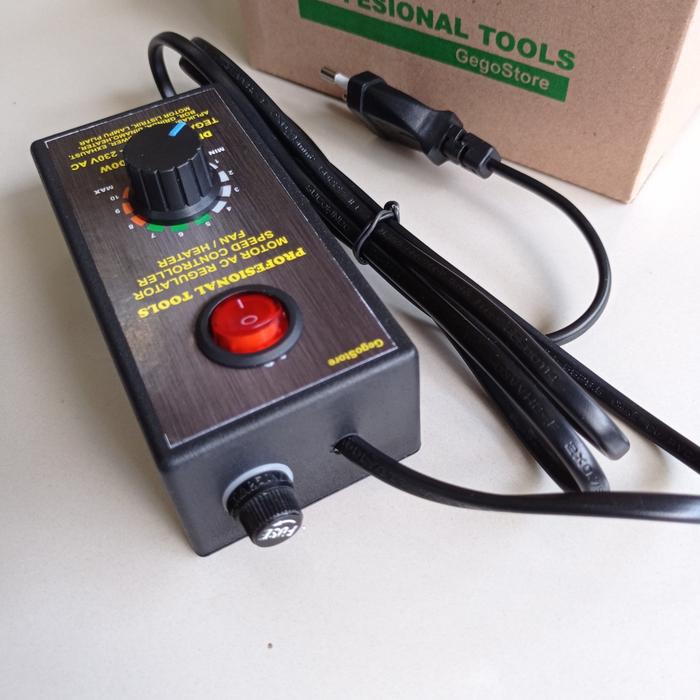 Gambar Pengatur kecepatan gerinda dimmer bor dinamo AC220 dimer mesin listrik - DIMER OULET dari GegoStore undefined Tokopedia