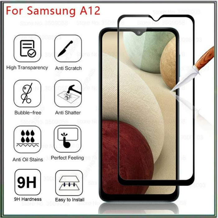 Jual Tempered Glass Samsung Galaxy A12 Anti Gores Kaca Kota