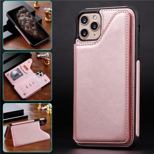 Gambar Samsung Note 9 10 Plus 20 20 Ultra Premium Leather Case Card Holder - Merah Muda, S.NOTE 20 ULTRA dari Case.Shop undefined Tokopedia