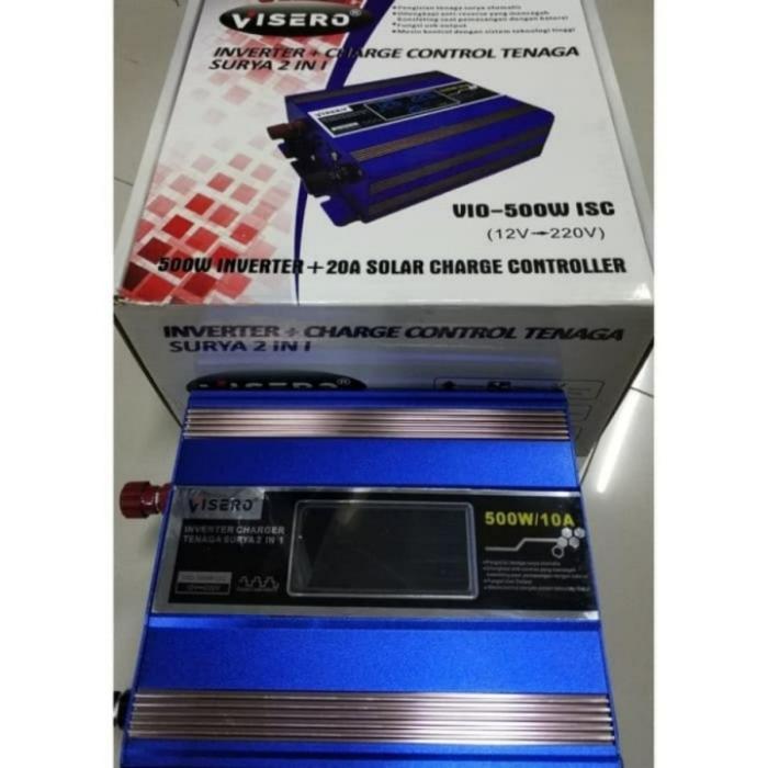 Gambar Power Inverter 500Watt With Solar Charger Controller 12V 10A dari FIDIOLSHOPWSB undefined Tokopedia