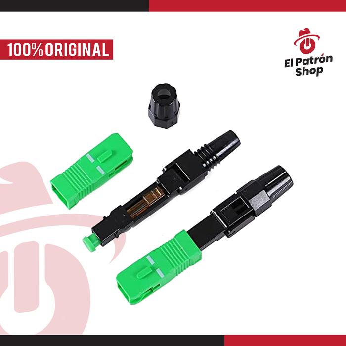 Jual Fiber Optic Fast Connector SC/APC Konektor Fiber Optik Buaya FTTH ...