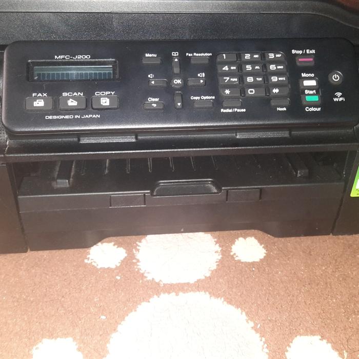 Jual Nego Printer Brother Mfc J200 Rusak Kab Bulungan Pobonetoo Tokopedia