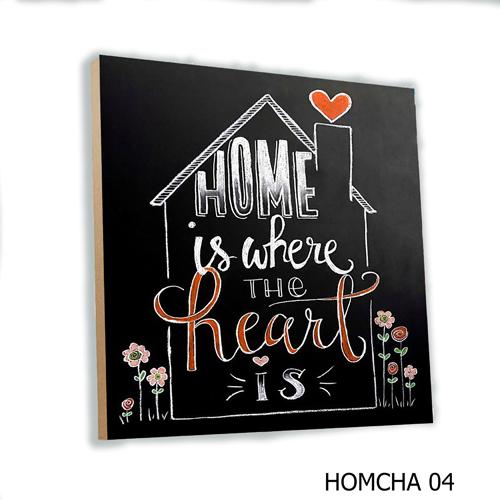 Gambar Pajangan Dinding Home Family MDF 20x20cm Wall Home Decor Chalkcoard - HOMCHA 04, MDF - 20X20 dari Supplier NatGeo undefined Tokopedia