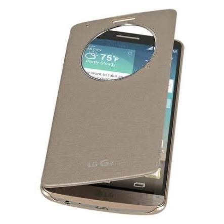 Gambar Promo LG Quick Circle Snap-On Folio Case for LG G3 - Emas dari Handphone Murah Jakarta undefined Tokopedia
