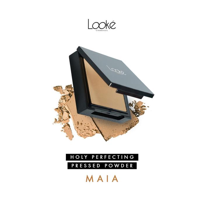 Gambar Bedak Padat Holy perfecting Pressed Powder Looke - Maia dari Lacoco Nasa Herbal's undefined Tokopedia