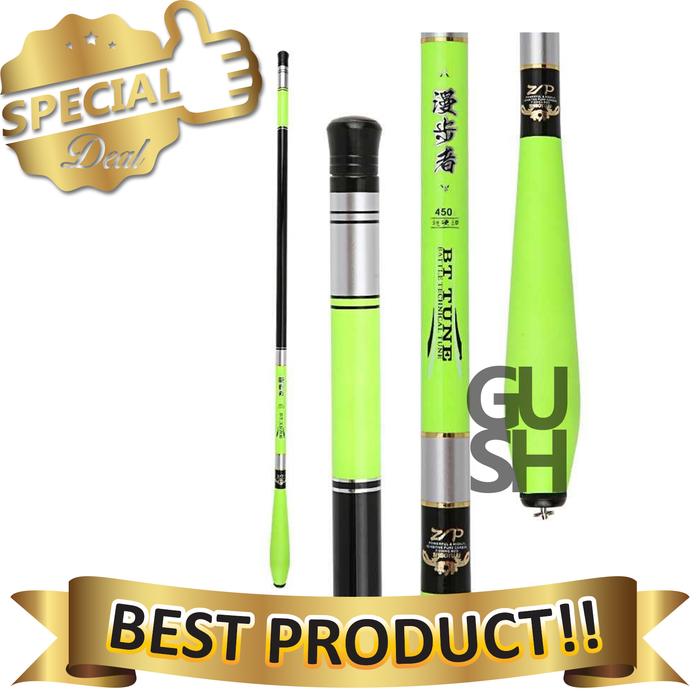 Gambar Joran Pancing Ikan Laut Carbon Fiber Stream Fishing Rod - 5.4m dari GUSh online store undefined Tokopedia