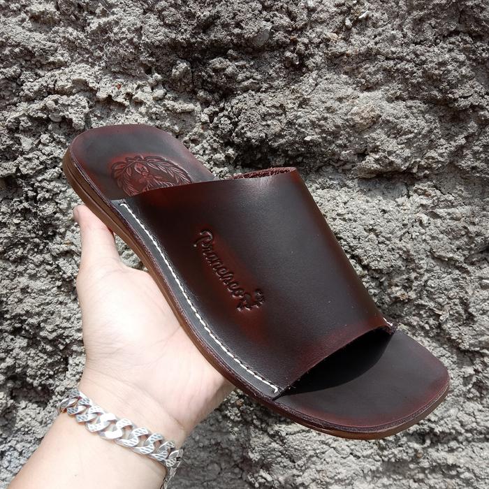 Gambar sandal kulit asli sandal pria original prancisco - kokop coklat, 43 dari EHWAN FOOTWEAR undefined Tokopedia