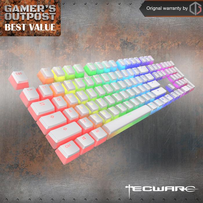 Gambar Tecware Keyboard Keycaps Pudding - Putih dari Gamer's Outpost undefined Tokopedia