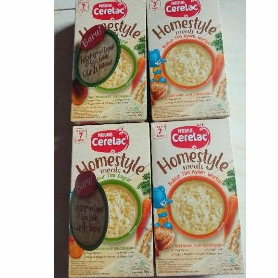 Gambar Nestle Cerelac Homestyle Meals 100g-MPASI-MakananPendamping-Bubur Bayi - Tim Ayam Wortel dari Jukota Shop undefined Tokopedia