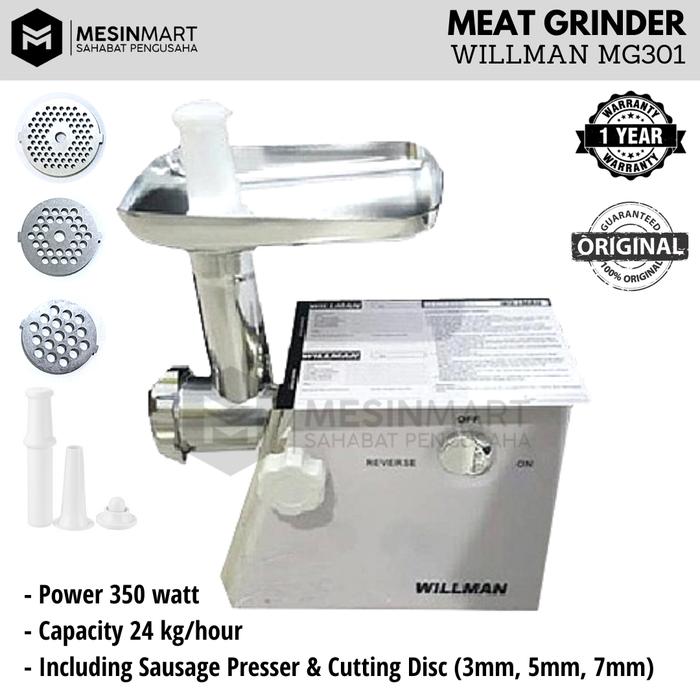 Jual Mesin Giling Daging Meat Grinder Willman Mg301 Di Seller Owl Store